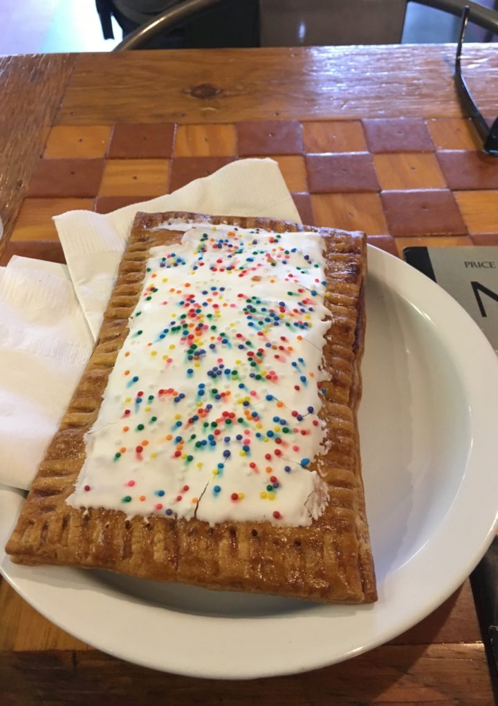 Artisan pop tarts and a perfect latte at Seven